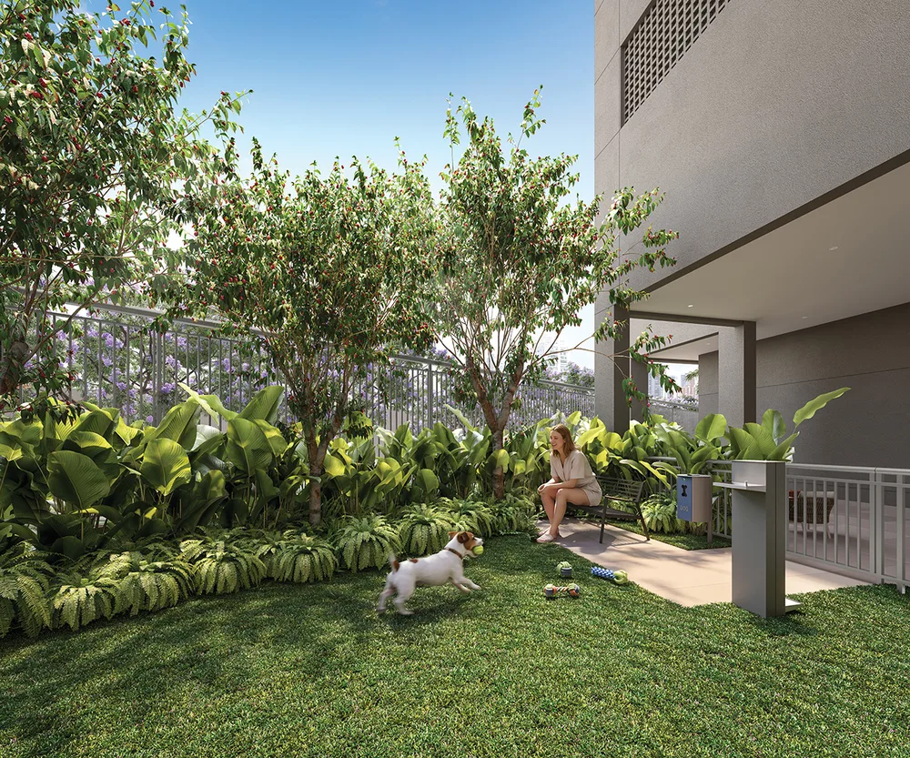 Pet place ao ar livre